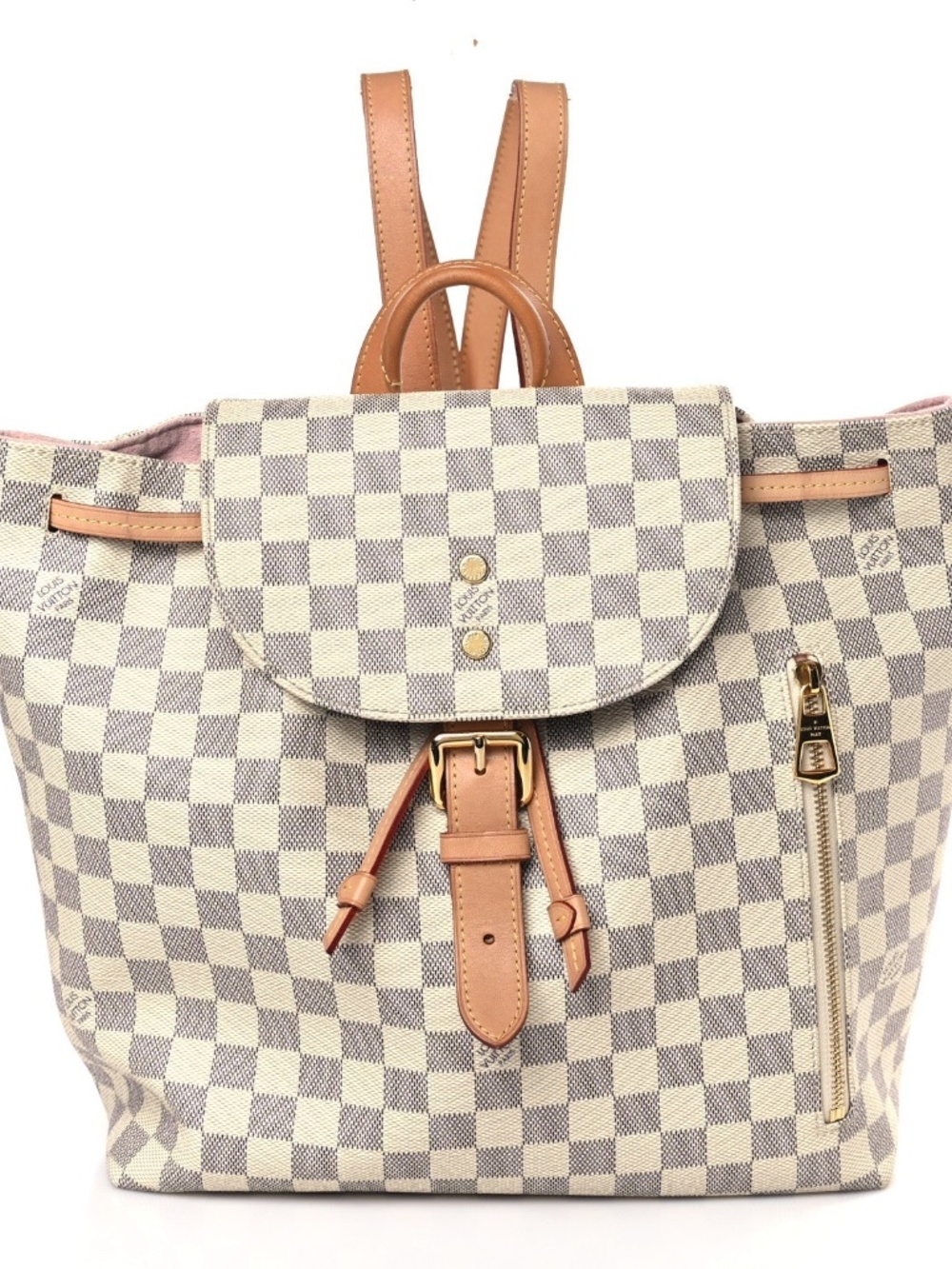 LOUIS VUITTON Damier Azur Sperone Backpack GM
